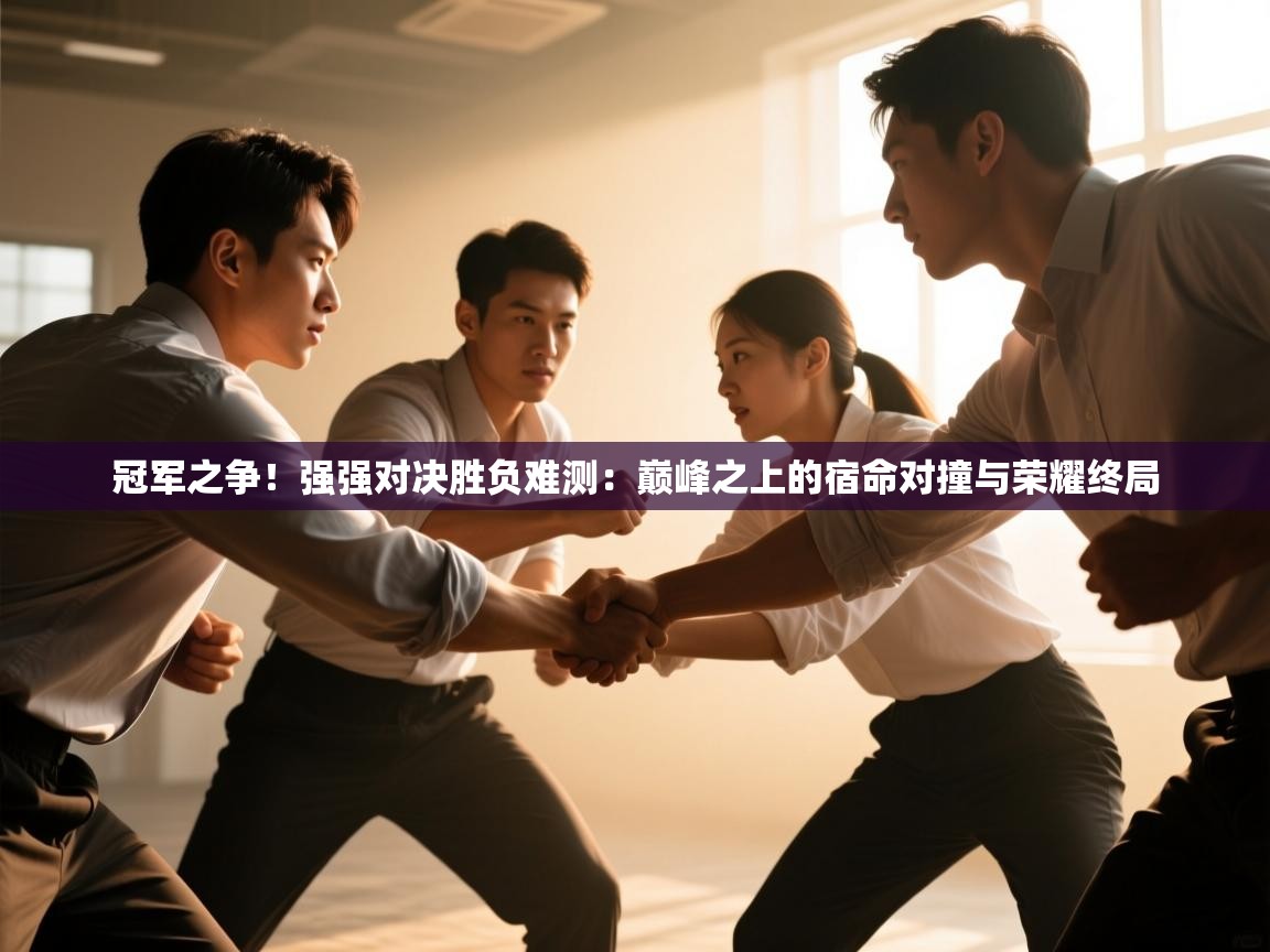 冠军之争！强强对决胜负难测：巅峰之上的宿命对撞与荣耀终局  第1张